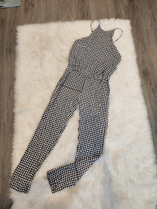Mikoh Pants - MIKOH ABSTRACT DESIGN JUMPSUIT HALTER NECKLINE SIDE PACKAGES  SIZE SMALL